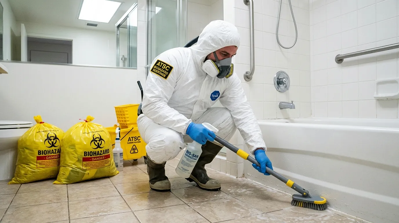 Decontamination equipment deployed for Blood Cleanup in Boyes Hot Springs